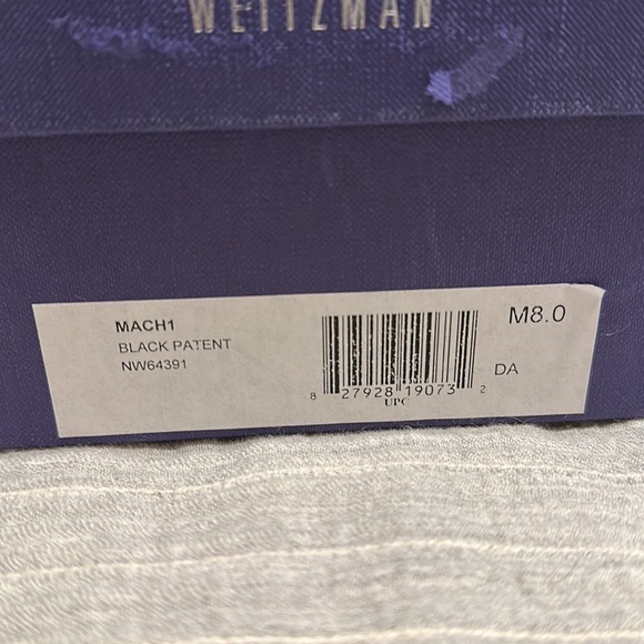 Stuart Weitzman Black Patent Leather Mach Driving Moccasins size 8M - Picture 4 of 13